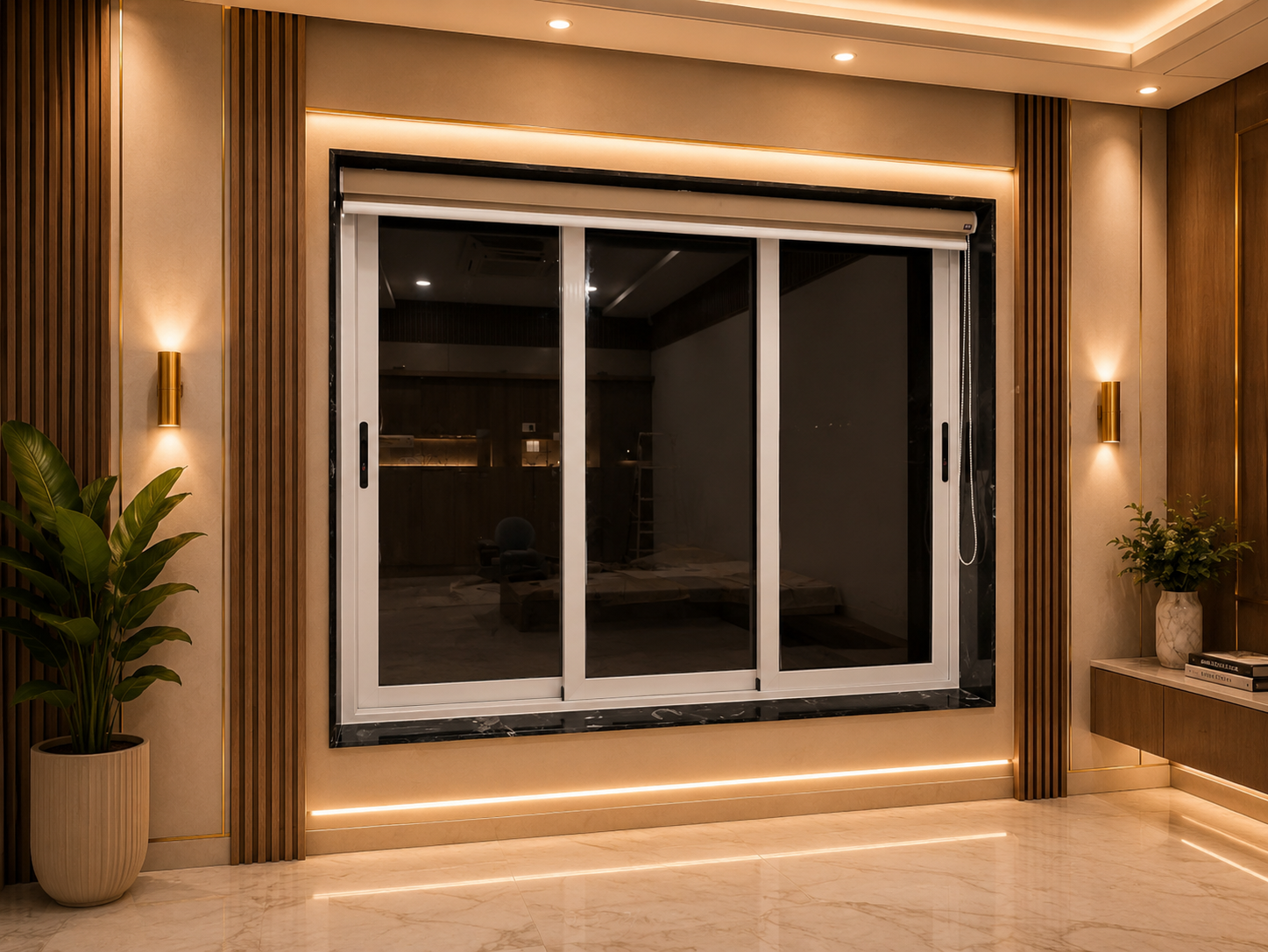 UPVC sliding window